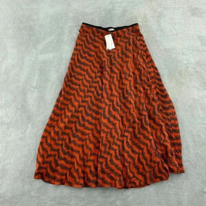 Philosophy Maxi Skirt Womens S Orange NWT 1474